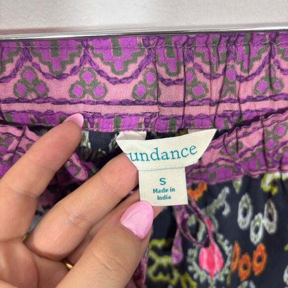 Sundance Leia Pants NEW Size Small Indigo Ikat - Picture 9 of 15